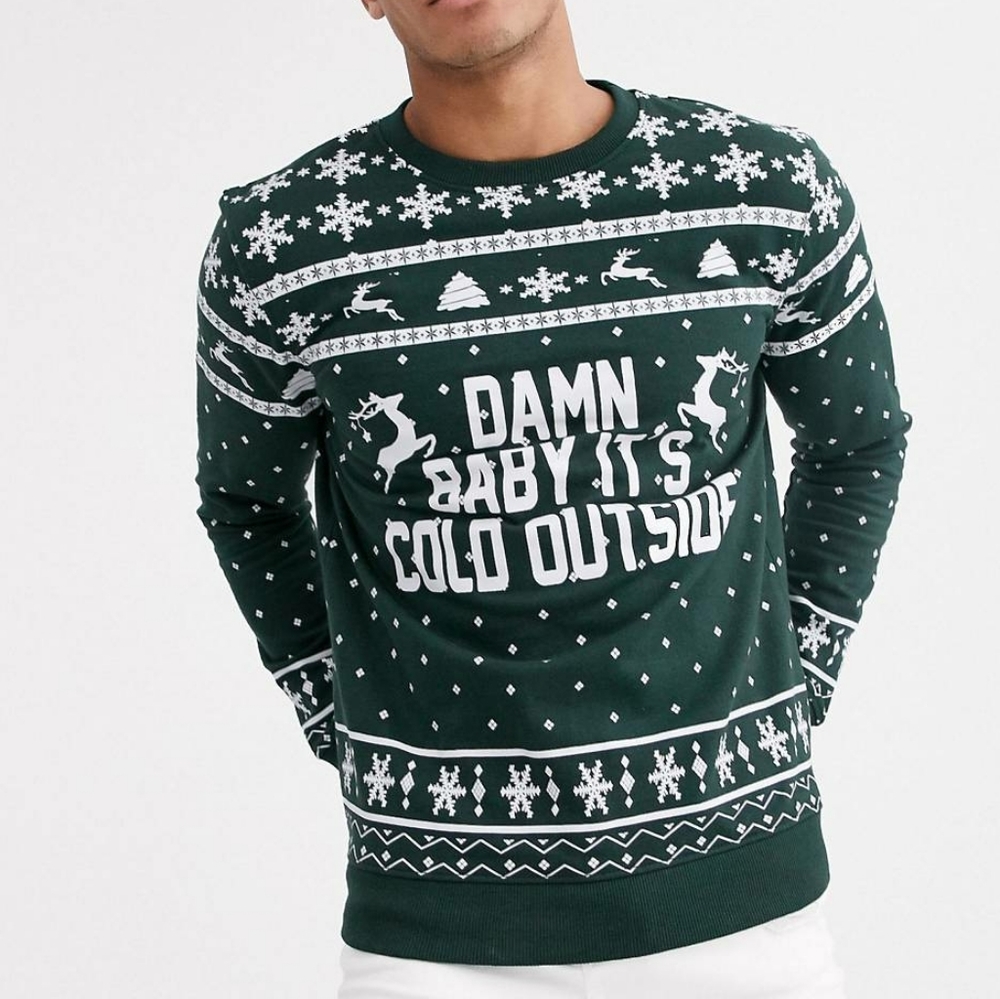 ☃️Christmas Cold Outside Sweatshirt XL